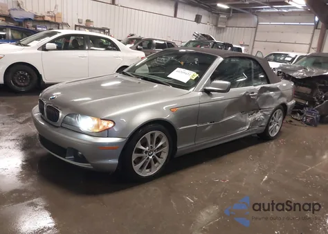 2004 BMW 330Ci from USA, damaged, VIN WBABW53464PL42520
